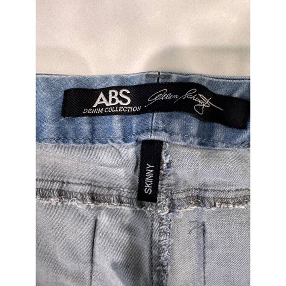 ABS Allen B Schwartz Denim Jeans Women's Sz: 30 Blue Light Wash Skinny Jeans - Picture 13 of 16